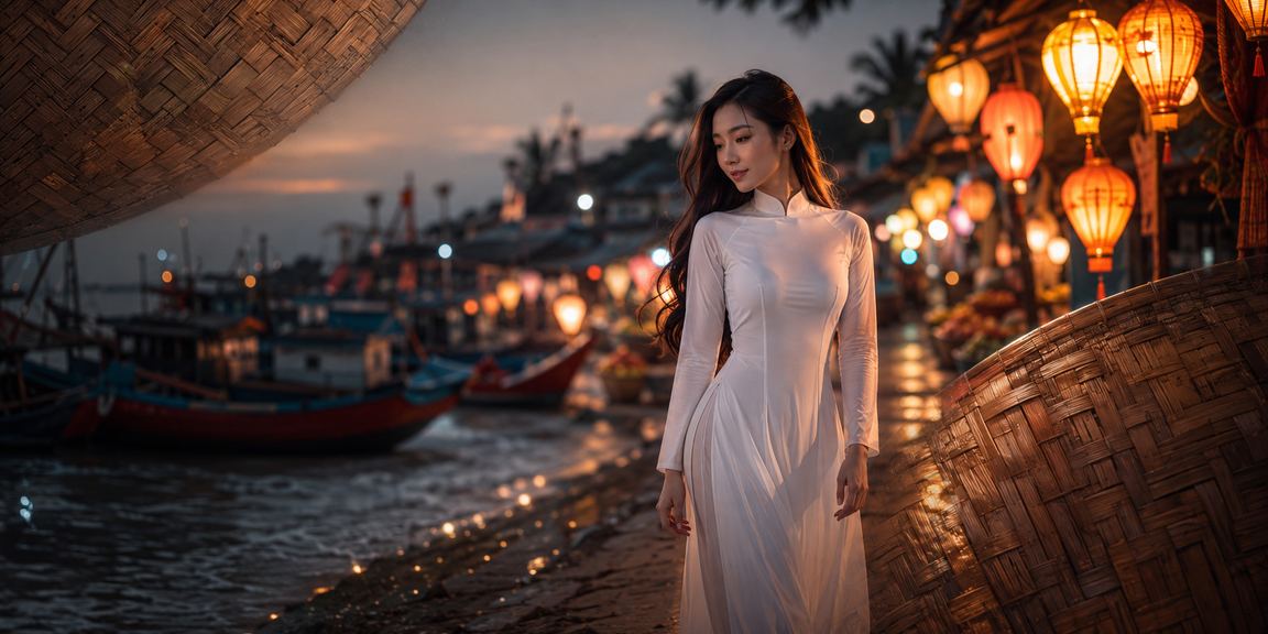 Trò chơi live casino với dealer mặc áo dài truyền thống