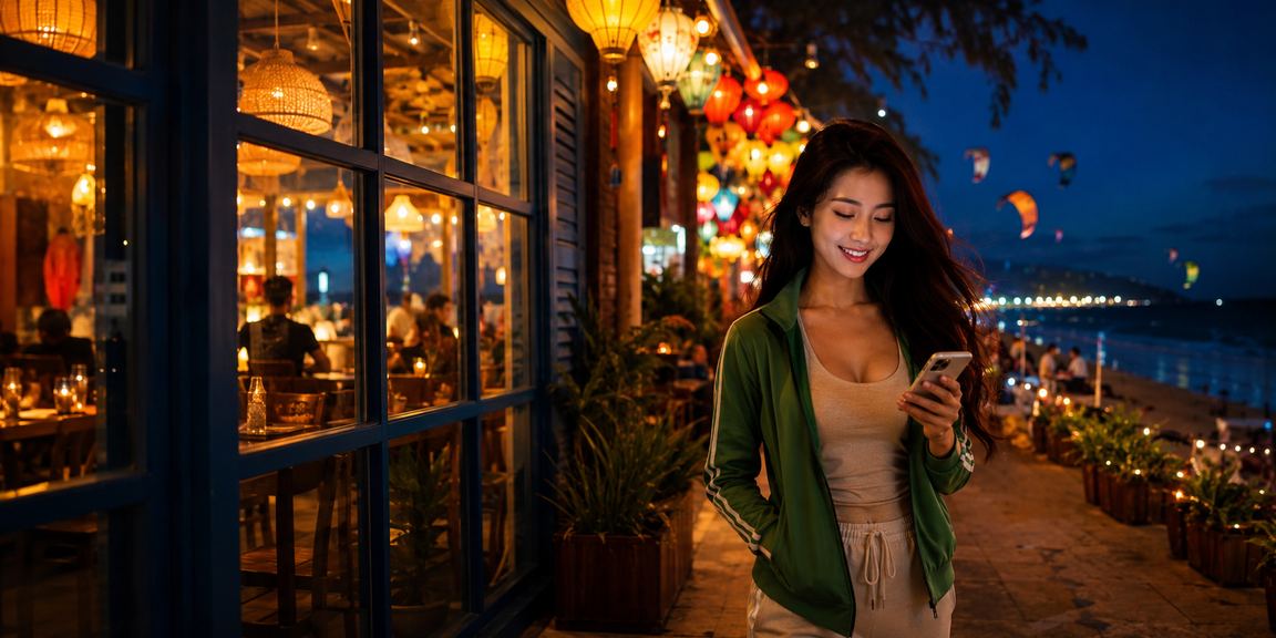 Người chơi trải nghiệm casino trên thiết bị di động tại Mũi Né Việt Nam